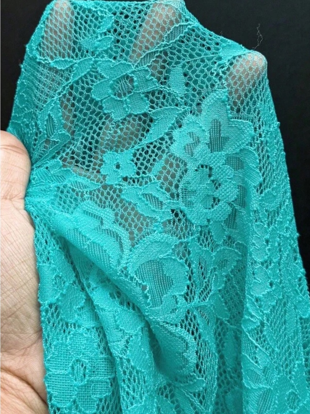 Sheer lace tops
